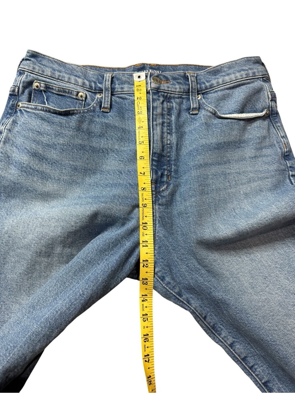 J. Crew Slim Wide Leg Jeans size 30T - Picture 10 of 12